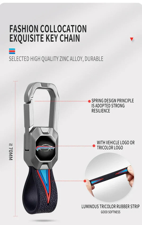 LZZYRIDE Metal Silicon Key Cover for Kia 4 Button Smart Key