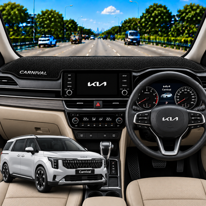 Lzzyride Car Dashboard Cover Mat For Kia Carnival 2020 To 2023