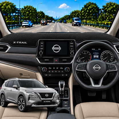 Lzzyride Car Dashboard Cover Mat For Nissan X-Trail 2024 To 2026