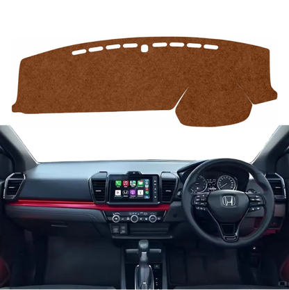 Lzzyride Car Dashboard Cover Mat For Honda City 2020 To 2026