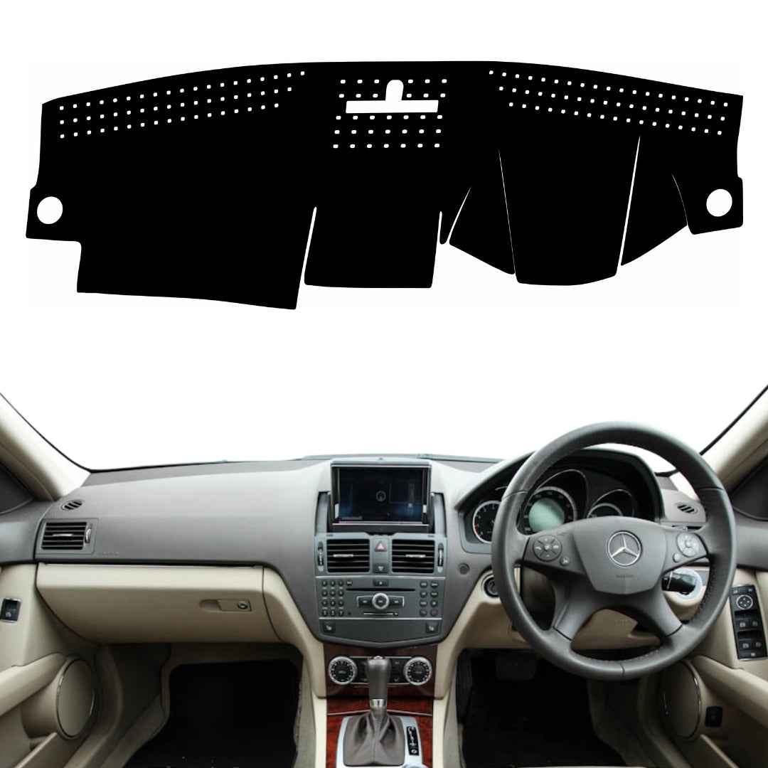 Mercedes-Benz C-Class 2009 To 2012 Car Dashborad Cover Mat