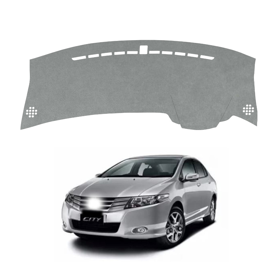 Lzzyride Car Dashboard Cover Mat For Honda City 2008 To 2014