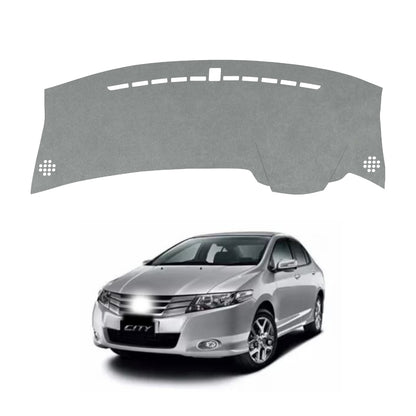 Lzzyride Car Dashboard Cover Mat For Honda City 2008 To 2014