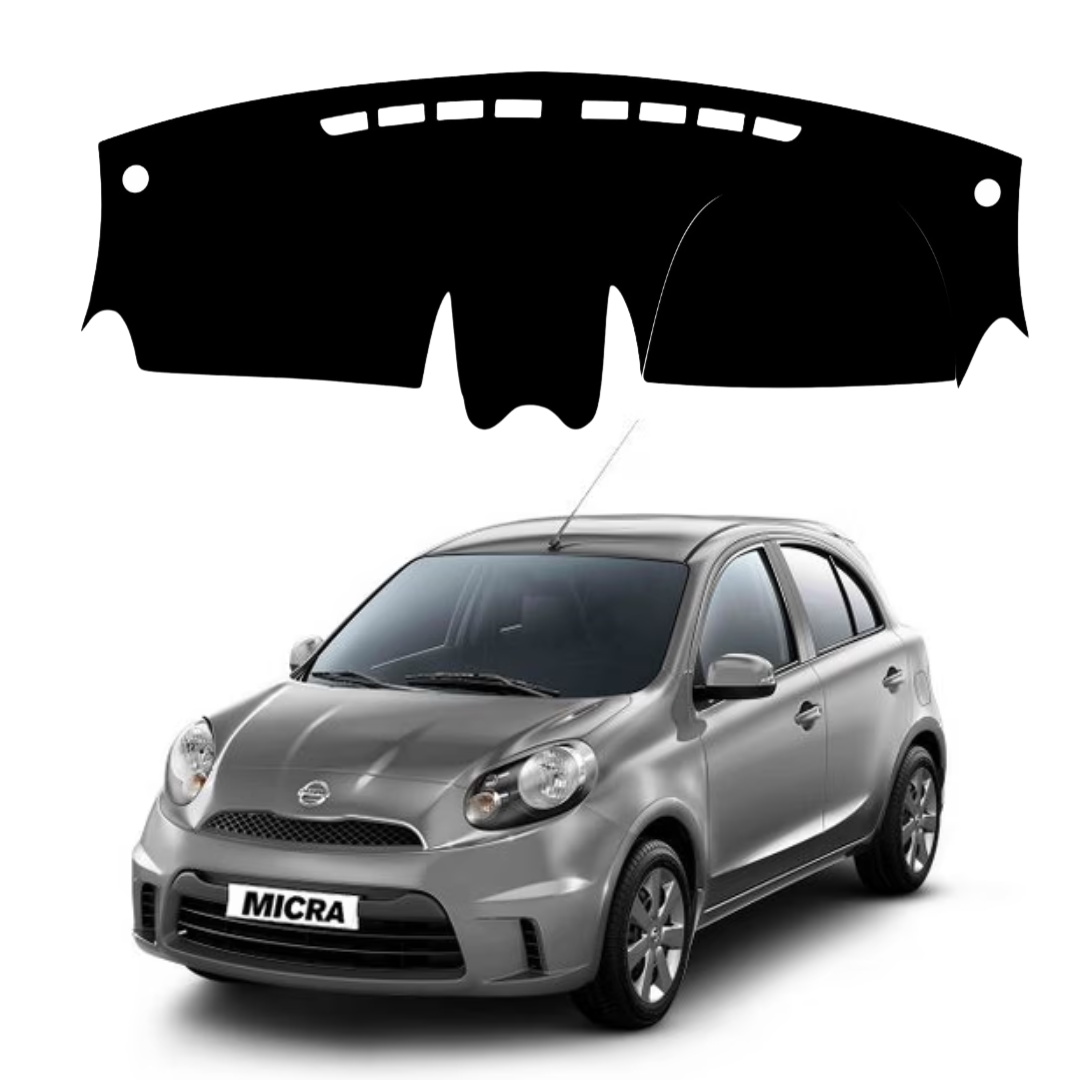 Lzzyride Car Dashboard Cover Mat For Nissan Micra 2010 To 2012