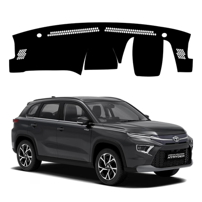 Lzzyride Car Dashboard Cover Mat For Toyota Urban Cruiser Hyryder 2022 To 2026