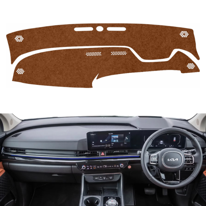 Lzzyride Car Dashboard Cover Mat For Kia Carnival 2024 To 2026
