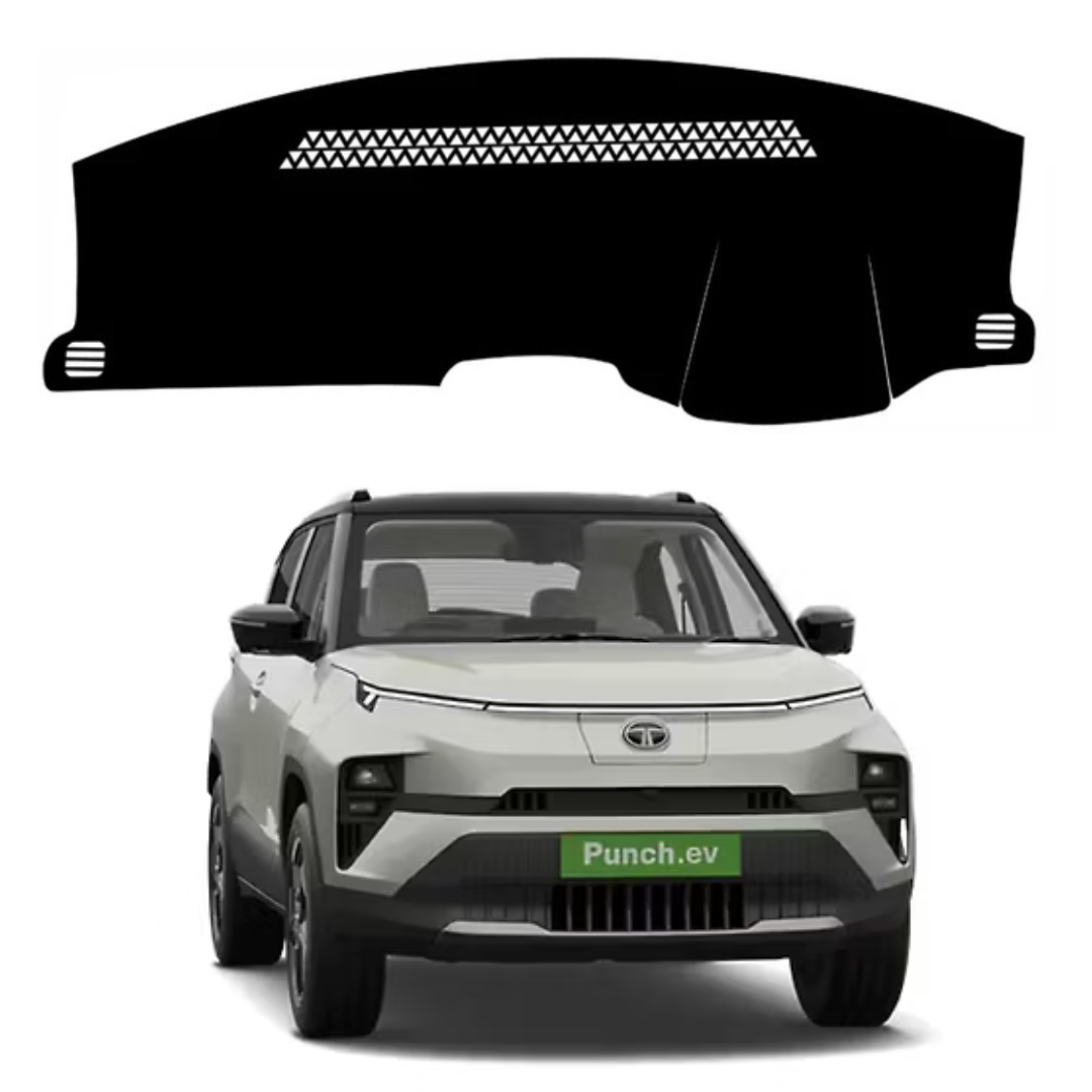 Lzzyride Car Dashboard Cover Mat For Tata Punch EV 2024 To 2026