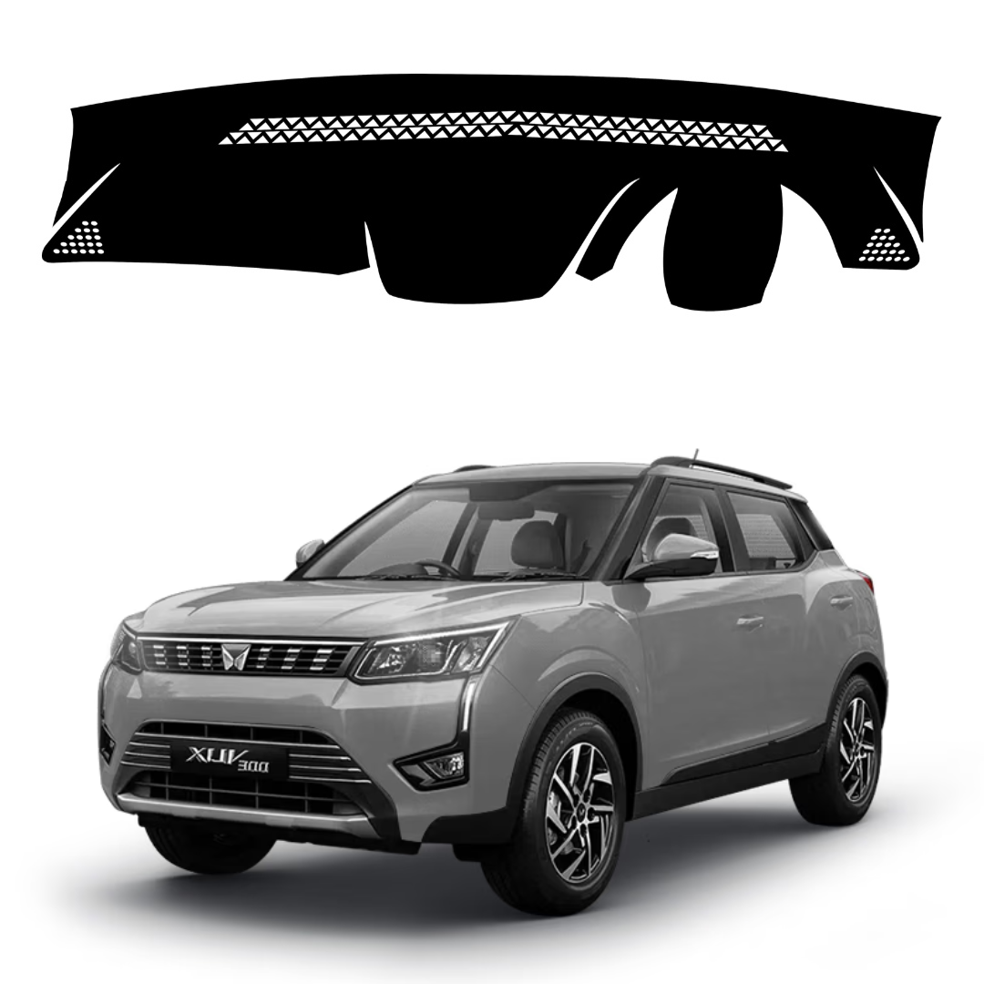 Lzzyride Car Dashboard Cover Mat For Mahindra XUV300 2019 To 2026