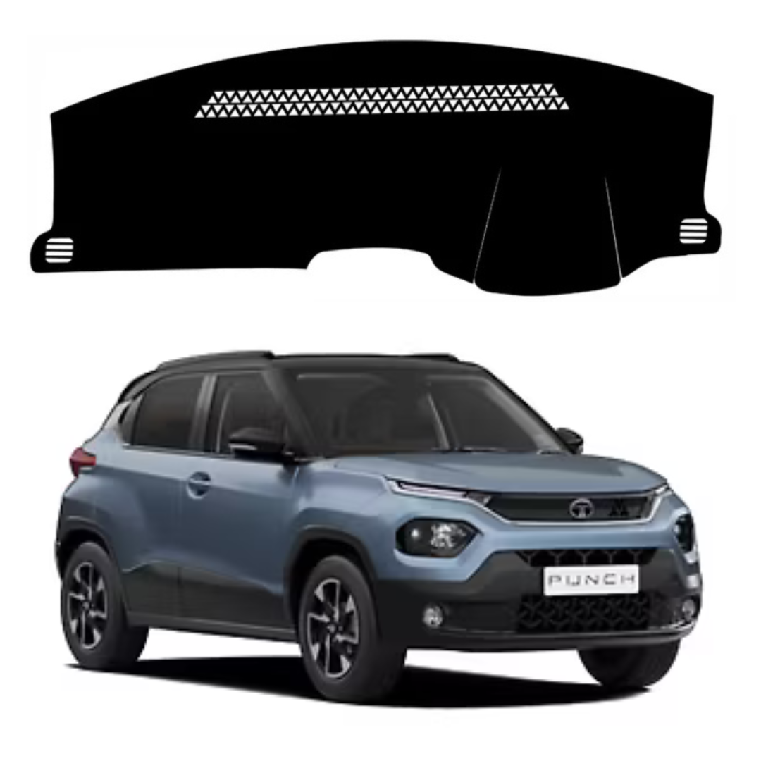 Lzzyride Car Dashboard Cover Mat For Tata Punch 2021 To 2025