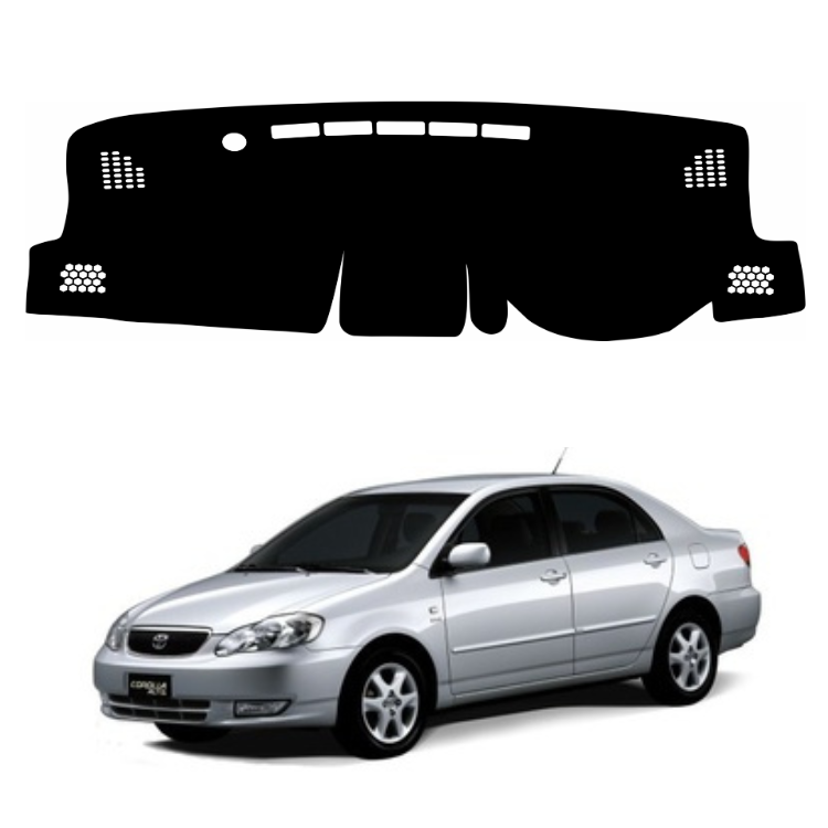 Lzzyride Car Dashboard Cover Mat For Toyota Corolla Altis 2003 To 2007