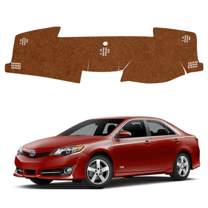 Lzzyride Car Dashboard Cover Mat For Toyota Camry 2013 To 2018