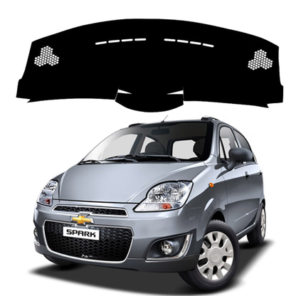 Lzzyride Car Dashboard Cover Mat For Chevrolet Spark 2007 to 2017