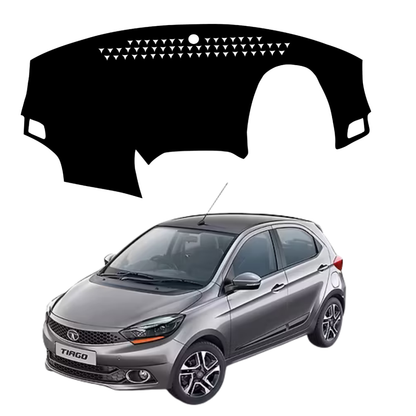 Lzzyride Car Dashboard Cover Mat For Tata Tiago 2016 To 2026
