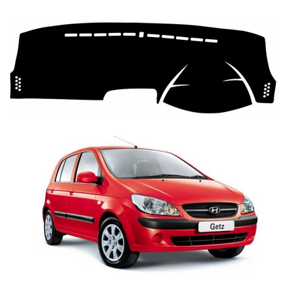 Lzzyride Car Dashboard Cover Mat For Hyundai Getz 2004 To 2010
