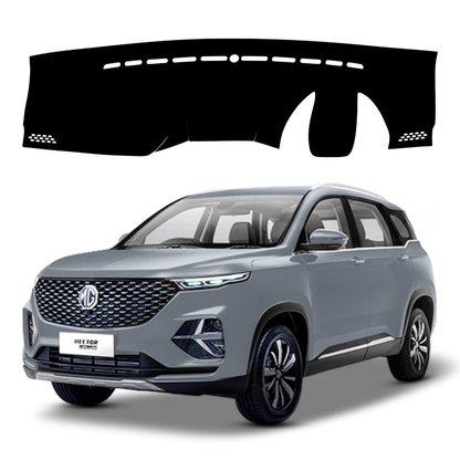 Lzzyride Car Dashboard Cover Mat For MG Hector Plus 2019 To 2023
