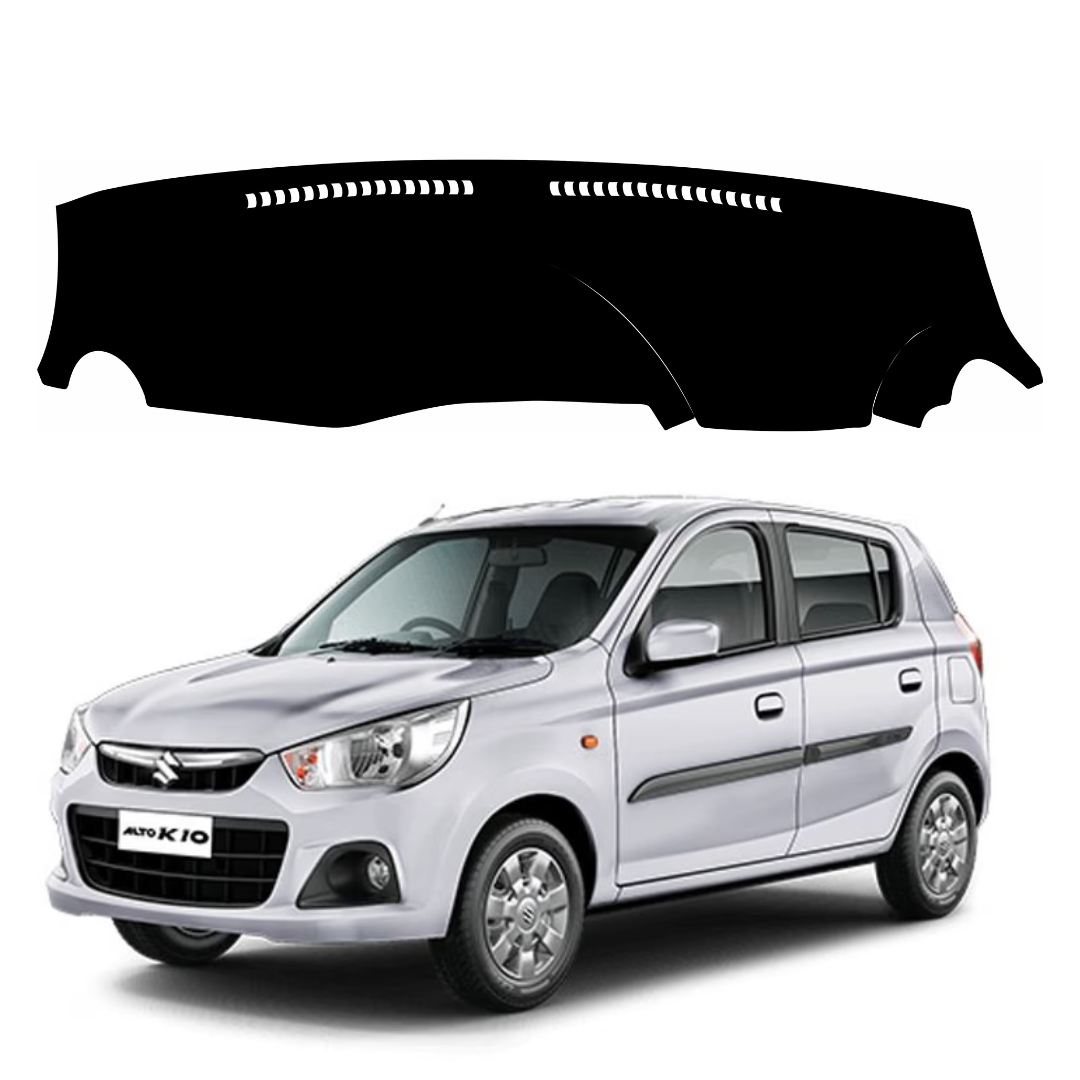 Lzzyride Car Dashboard Cover Mat For Maruti Suzuki Alto K10 2014 to 2022