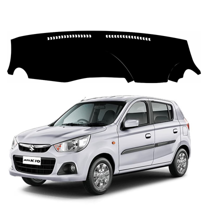 Lzzyride Car Dashboard Cover Mat For Maruti Suzuki Alto K10 2014 to 2022