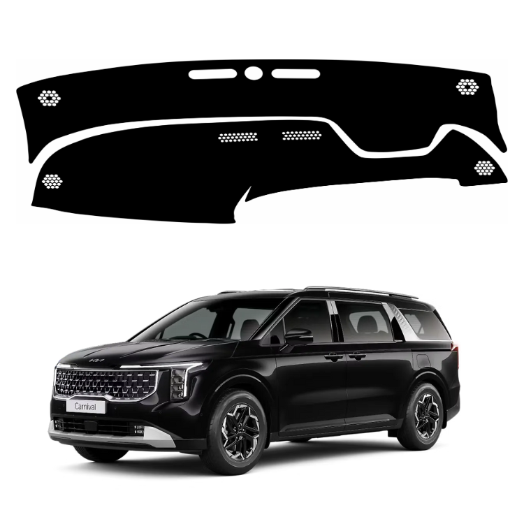 Lzzyride Car Dashboard Cover Mat For Kia Carnival 2024 To 2026