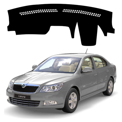 Lzzyride Car Dashboard Cover Mat For Skoda Laura 2005 To 2015