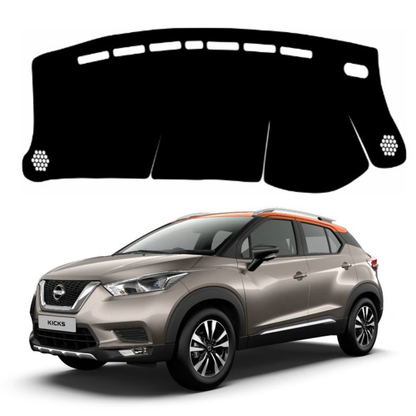 Lzzyride Car Dashboard Cover Mat For Nissan Kicks 2019 To 2023