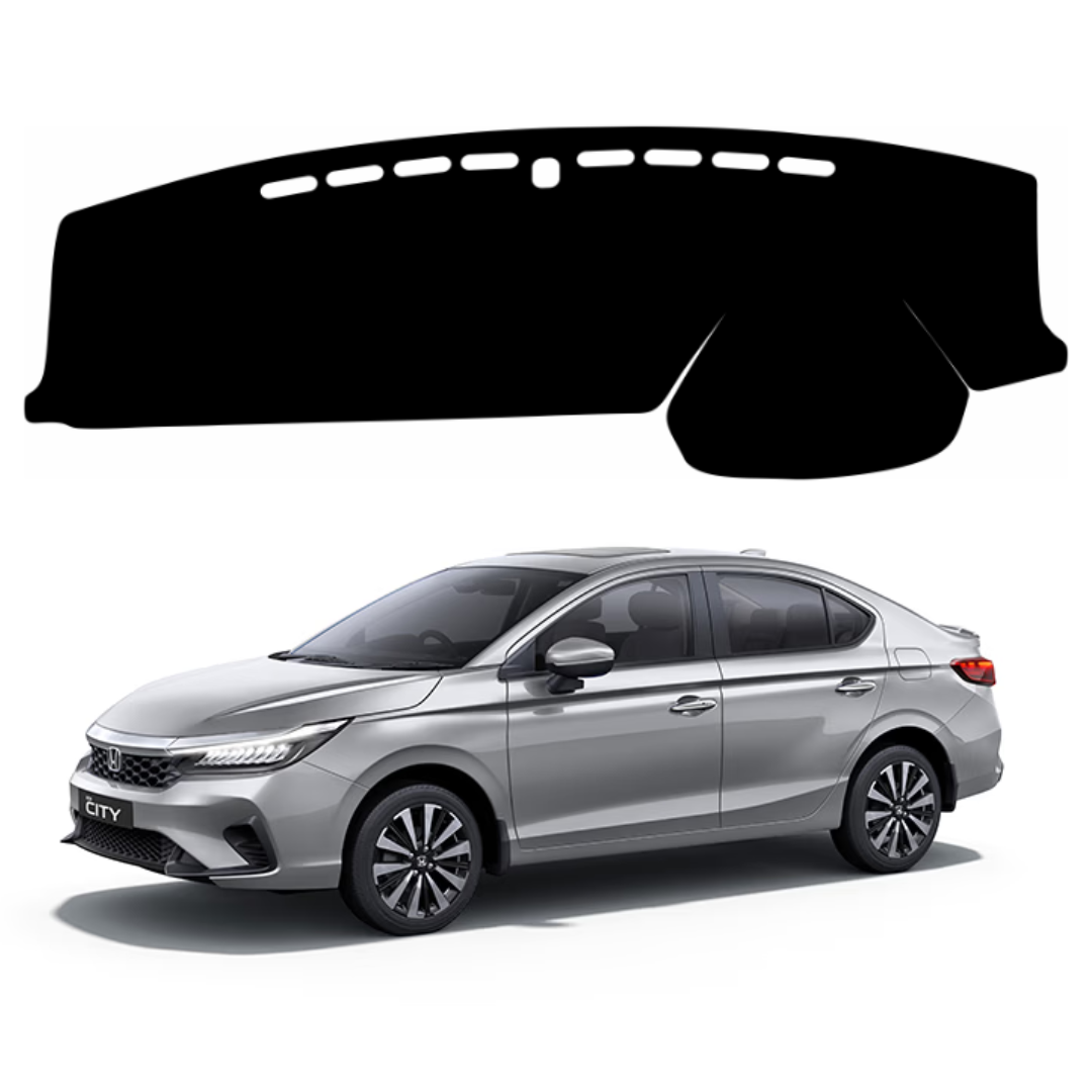 Lzzyride Car Dashboard Cover Mat For Honda City 2020 To 2026