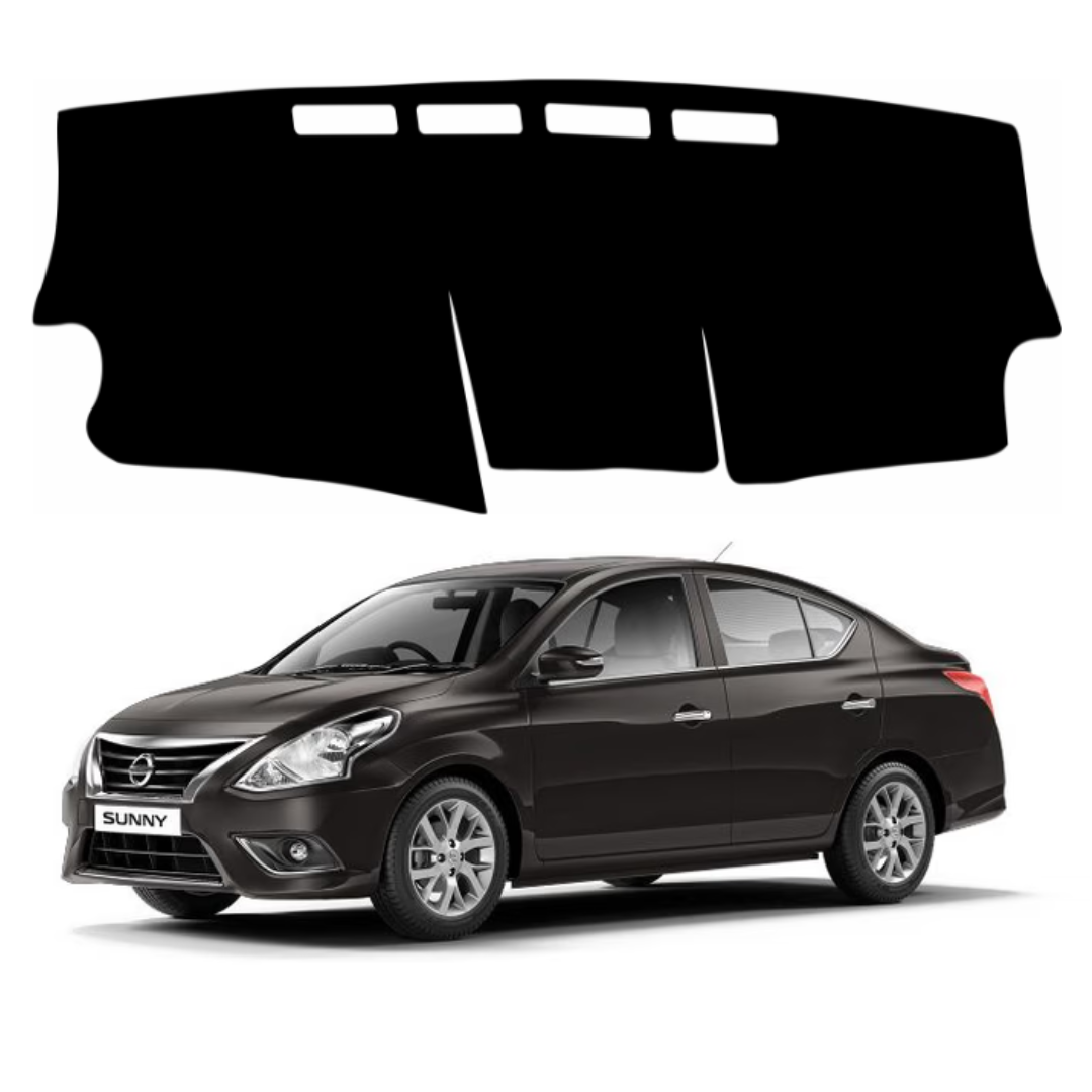 Lzzyride Car Dashboard Cover Mat For Nissan Sunny 2011 To 2020