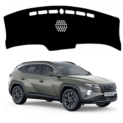 Lzzyride Car Dashboard Cover Mat For Hyundai Tucson 2022 To 2026