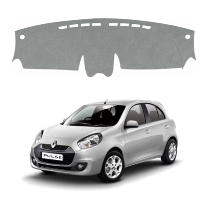 Lzzyride Car Dashboard Cover Mat For Renault Pulse 2012 To 2015