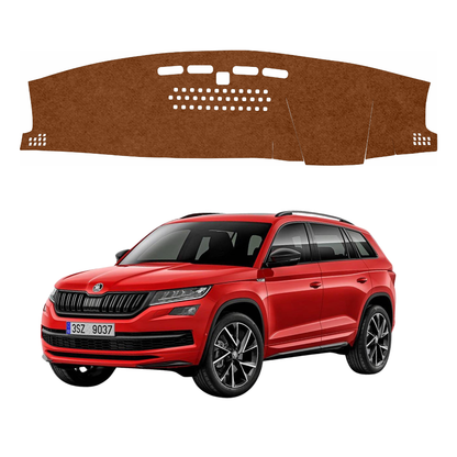 Skoda Kodiaq 2018 To 2025 Car Dashborad Cover Mat - Vinride