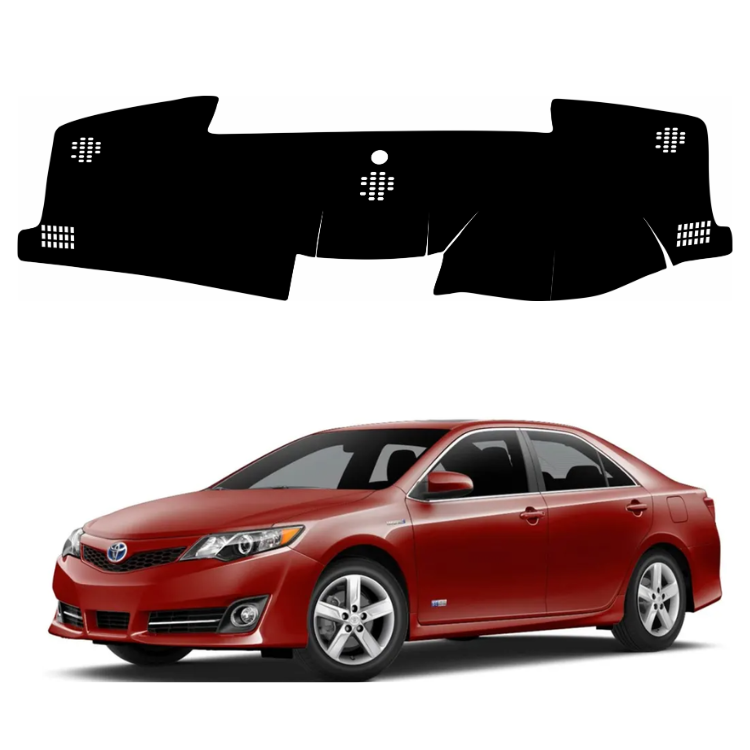 Lzzyride Car Dashboard Cover Mat For Toyota Camry 2013 To 2018