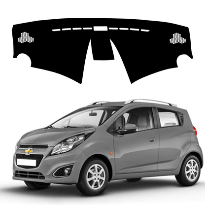 Lzzyride Car Dashboard Cover Mat For Chevrolet Beat 2010 to 2017