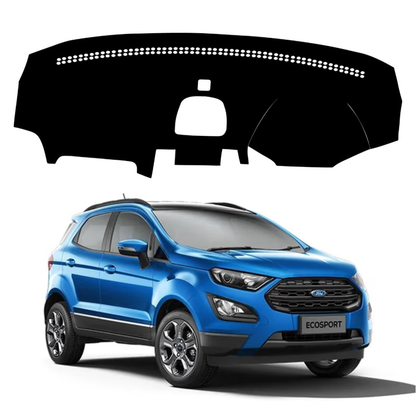 Lzzyride Car Dashboard Cover Mat For Ford EcoSport 2017 To 2022