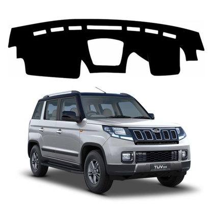 Lzzyride Car Dashboard Cover Mat For Mahindra TUV300 2015 To 2020