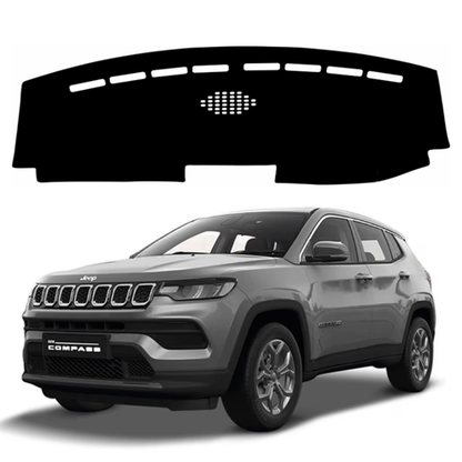 Lzzyride Car Dashboard Cover Mat For Jeep Compass 2021 To 2026