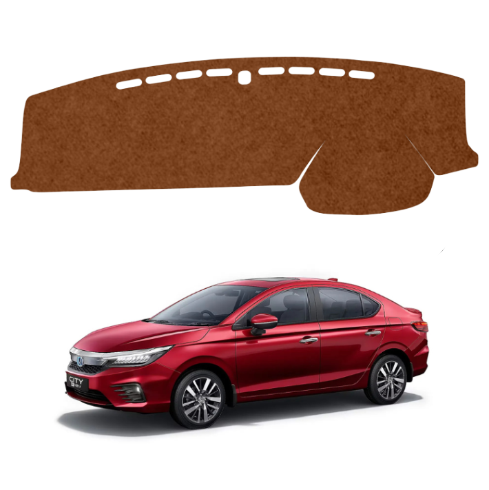 Lzzyride Car Dashboard Cover Mat For Honda City Hybrid 2022 To 2026