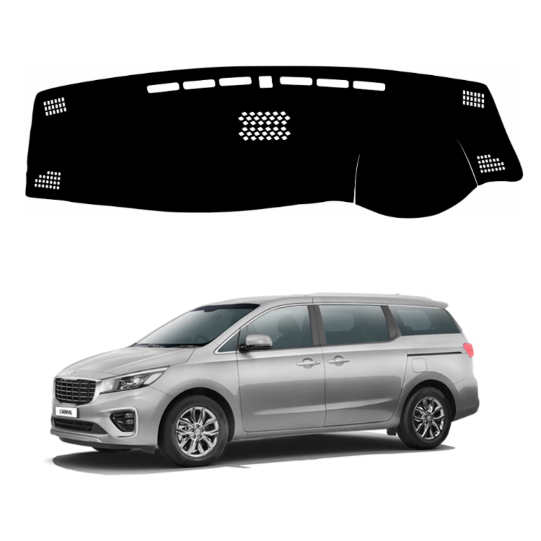 Lzzyride Car Dashboard Cover Mat For Kia Carnival 2020 To 2023
