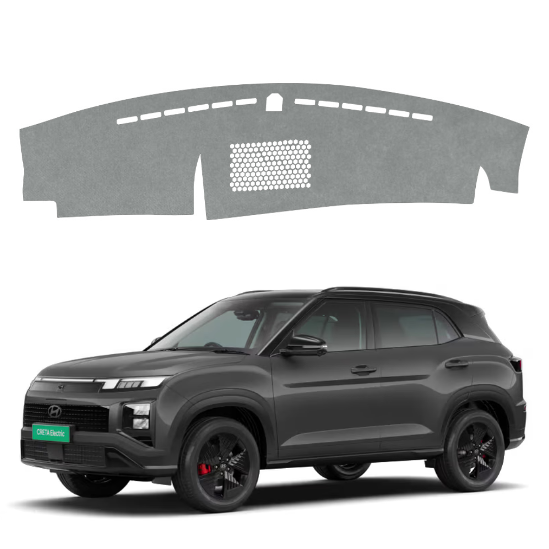 Lzzyride Car Dashboard Cover Mat For Hyundai Creta EV 2024 To 2026
