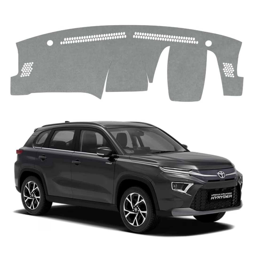 Lzzyride Car Dashboard Cover Mat For Toyota Urban Cruiser Hyryder 2022 To 2026