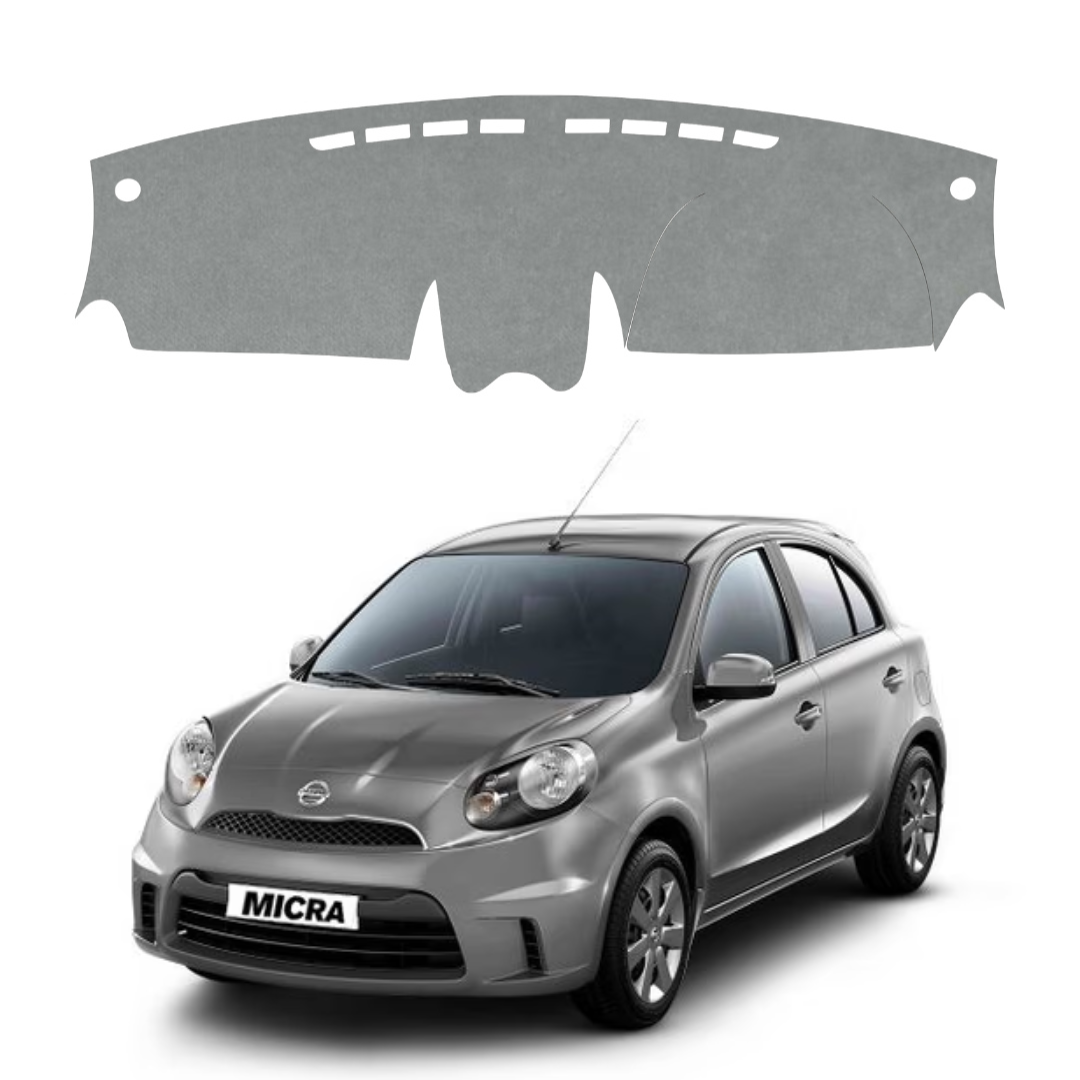 Lzzyride Car Dashboard Cover Mat For Nissan Micra 2010 To 2012