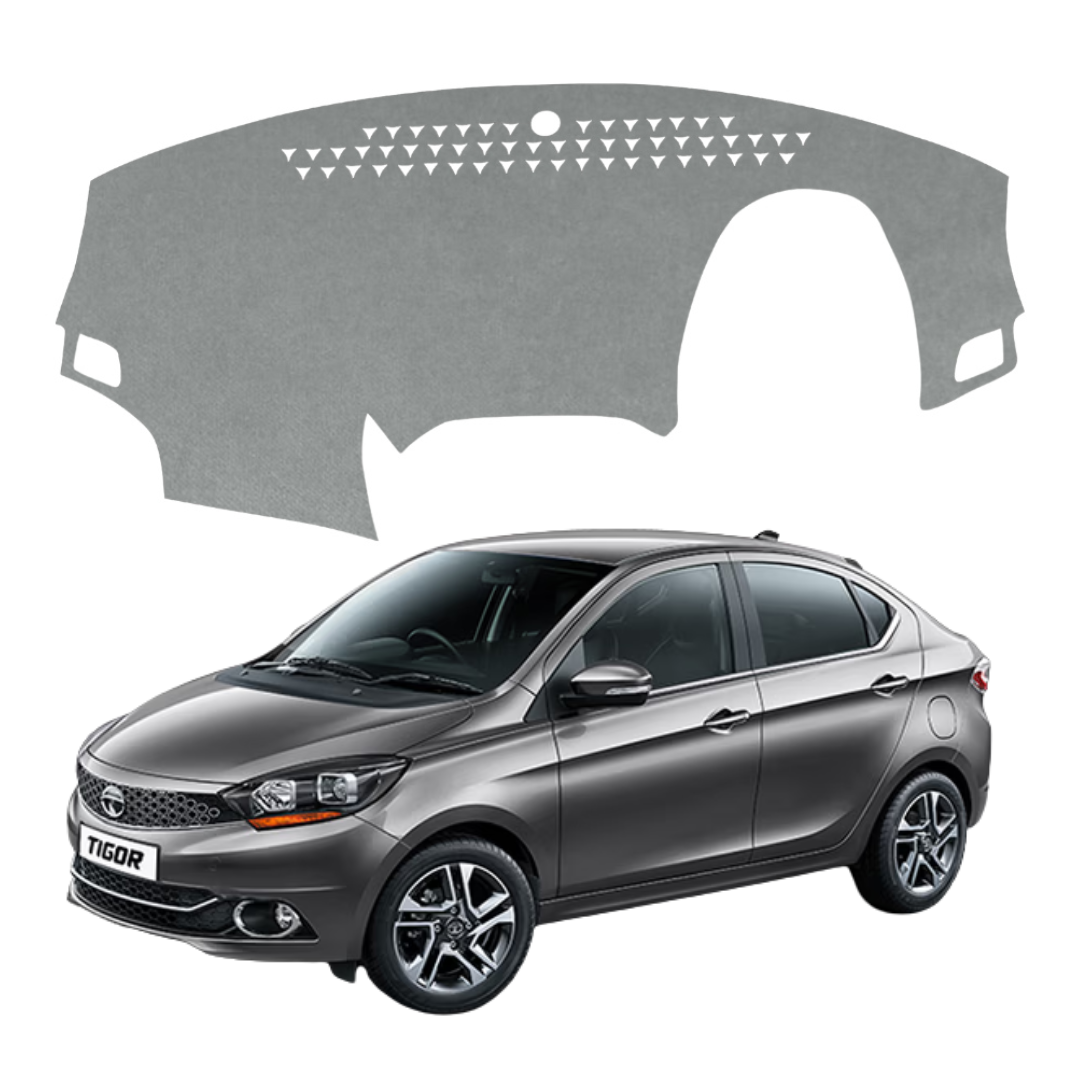 Lzzyride Car Dashboard Cover Mat For Tata Tigor 2017 To 2026