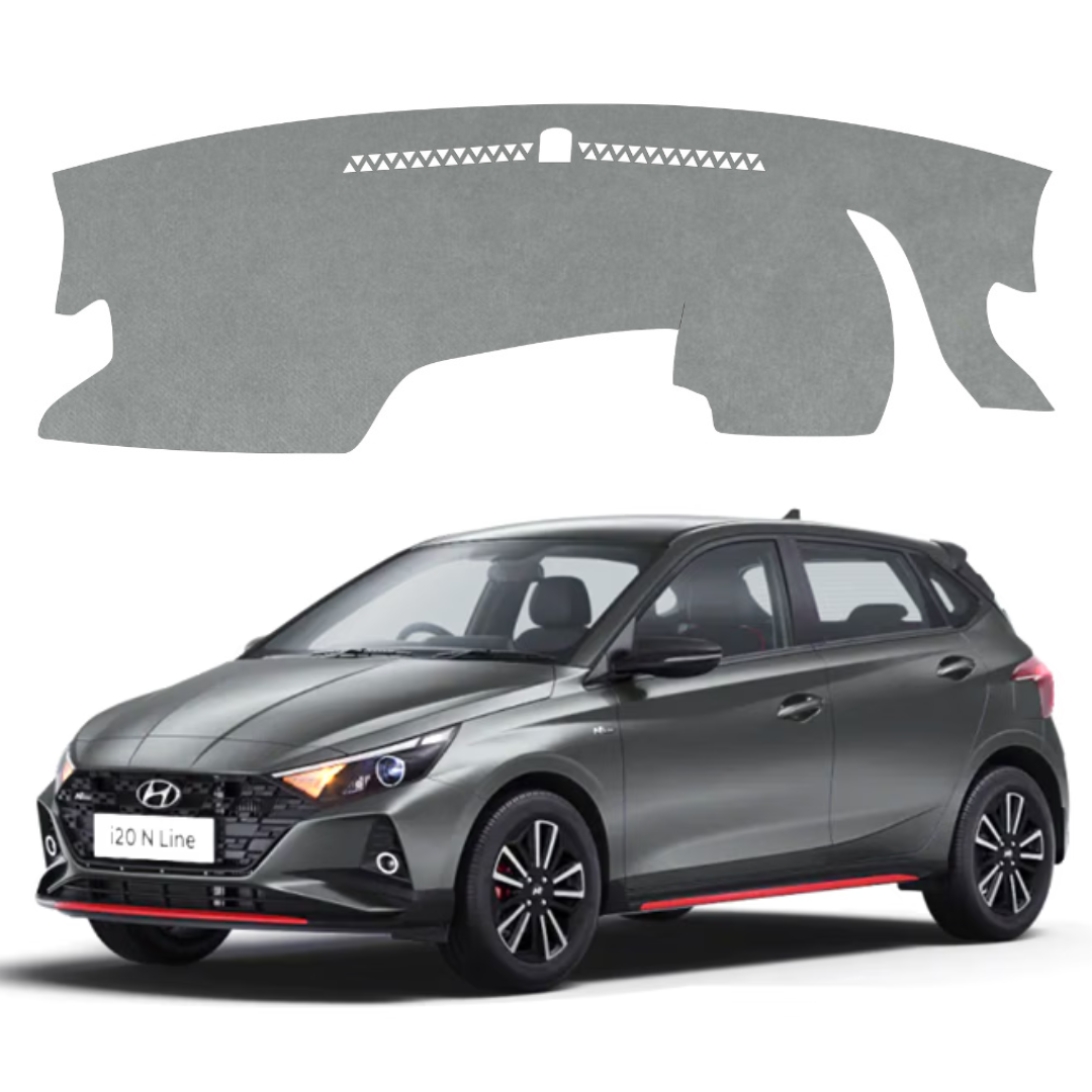 Lzzyride Car Dashboard Cover Mat For Hyundai i20 N Line 2021 To 2026