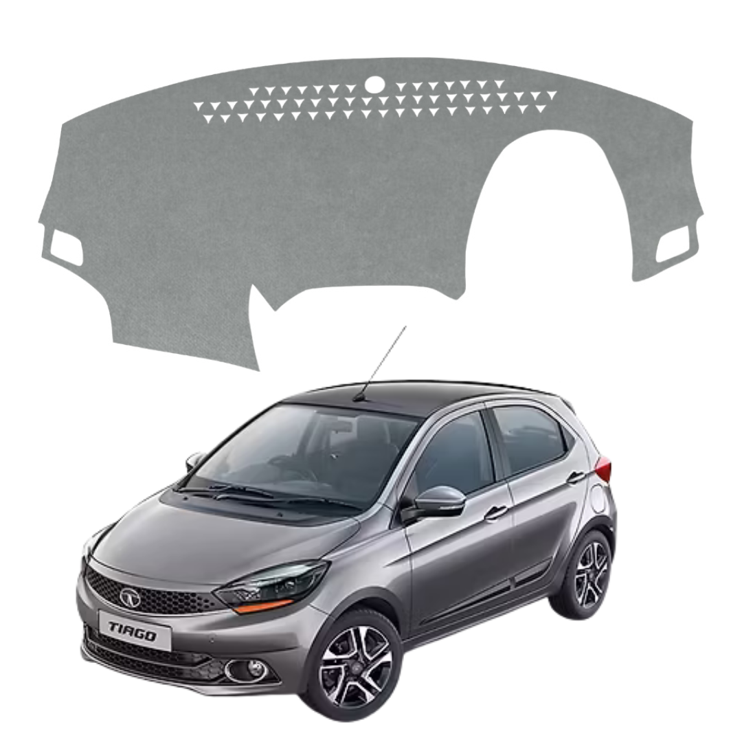 Lzzyride Car Dashboard Cover Mat For Tata Tiago 2016 To 2026