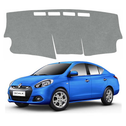 Lzzyride Car Dashboard Cover Mat For Renault Scala 2012 To 2017