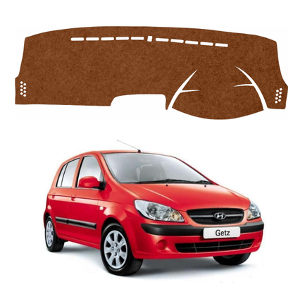 Lzzyride Car Dashboard Cover Mat For Hyundai Getz 2004 To 2010