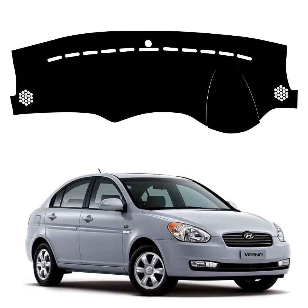 Hyundai Verna 2006 To 2011 Car Dashborad Cover Mat