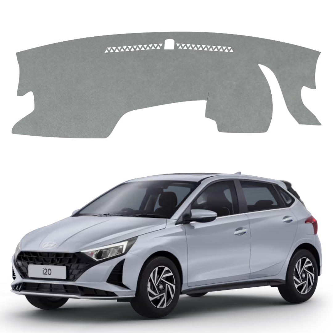 Lzzyride Car Dashboard Cover Mat For Hyundai i20 2020 To 2026