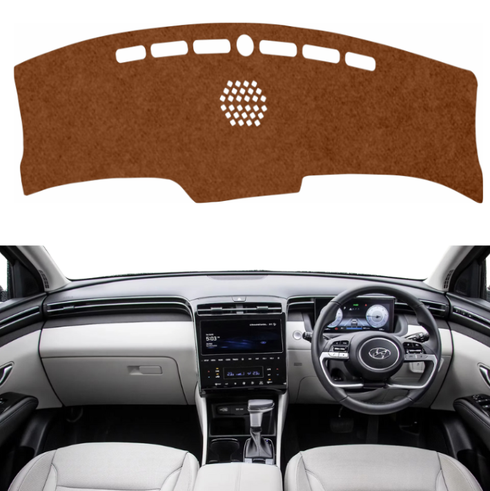 Lzzyride Car Dashboard Cover Mat For Hyundai Tucson 2022 To 2026