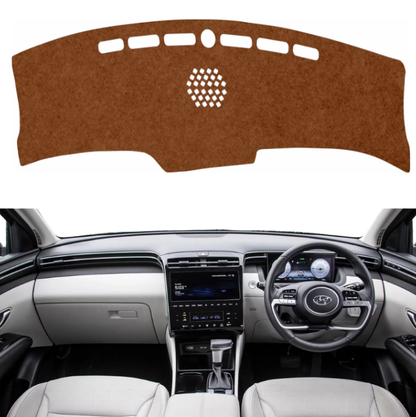 Lzzyride Car Dashboard Cover Mat For Hyundai Tucson 2022 To 2026