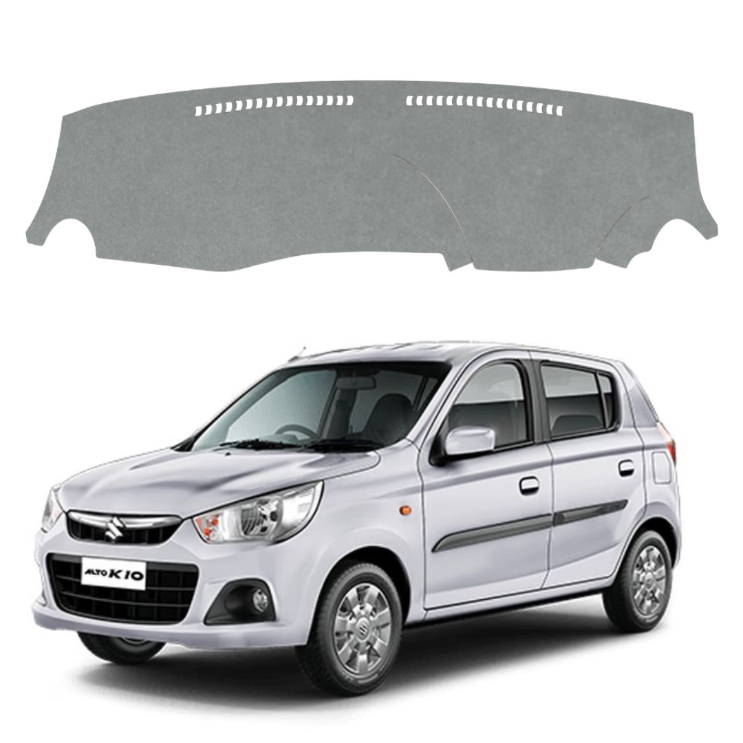 Lzzyride Car Dashboard Cover Mat For Maruti Suzuki Alto K10 2014 to 2022