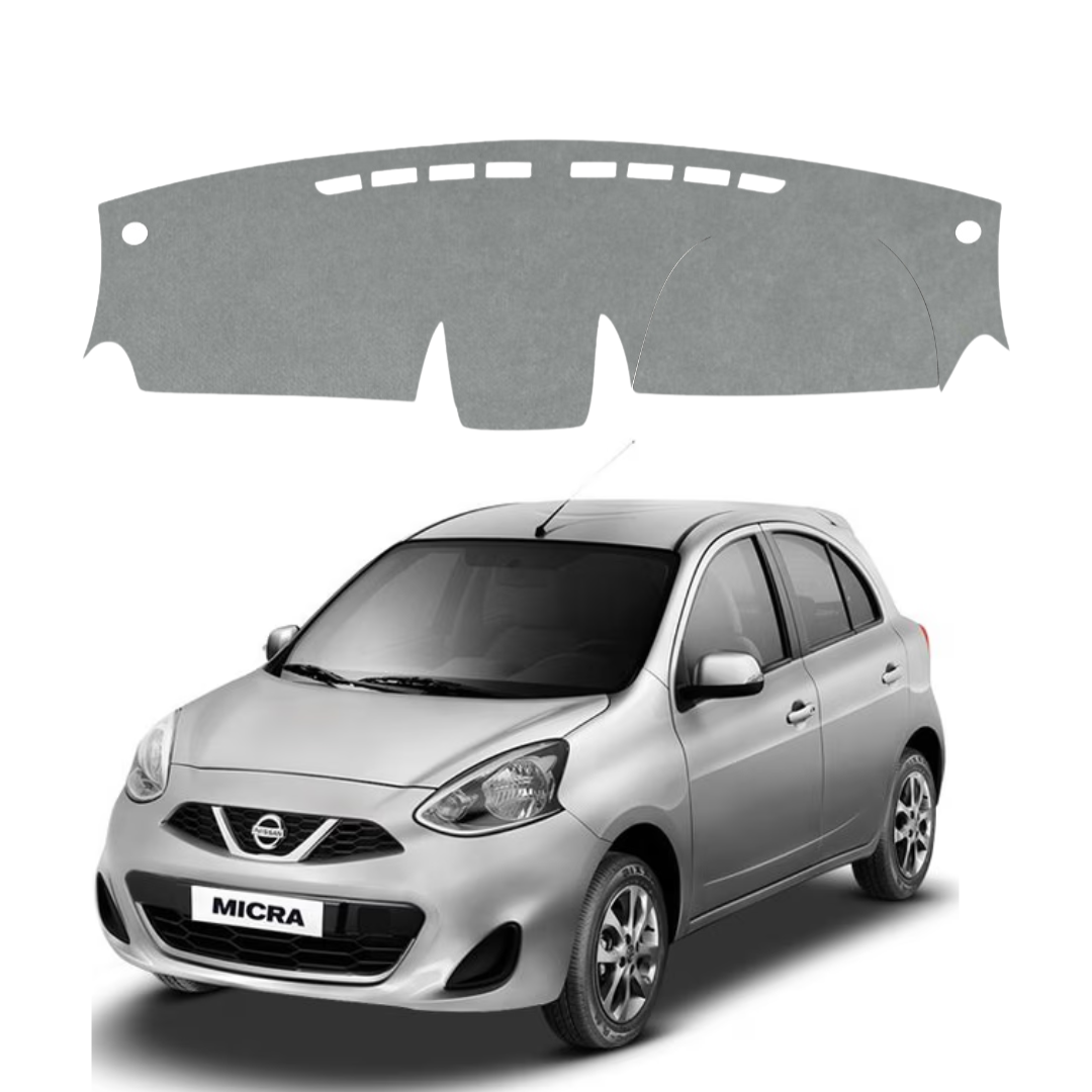 Lzzyride Car Dashboard Cover Mat For Nissan Micra 2012 To 2019